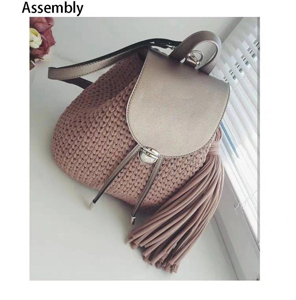 woven strap bag