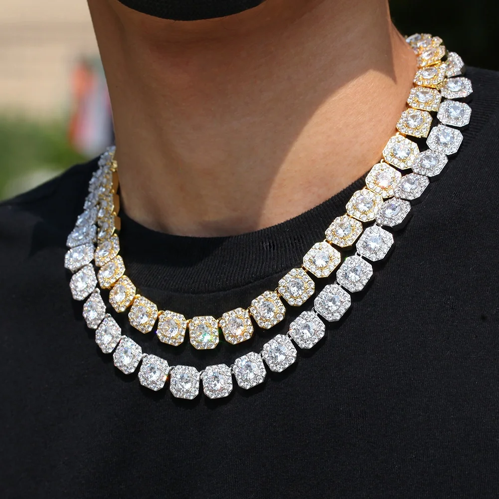 

Hot sale luxury mens urban jewelry iced the gang diamond world star hip hop rapper jewelry