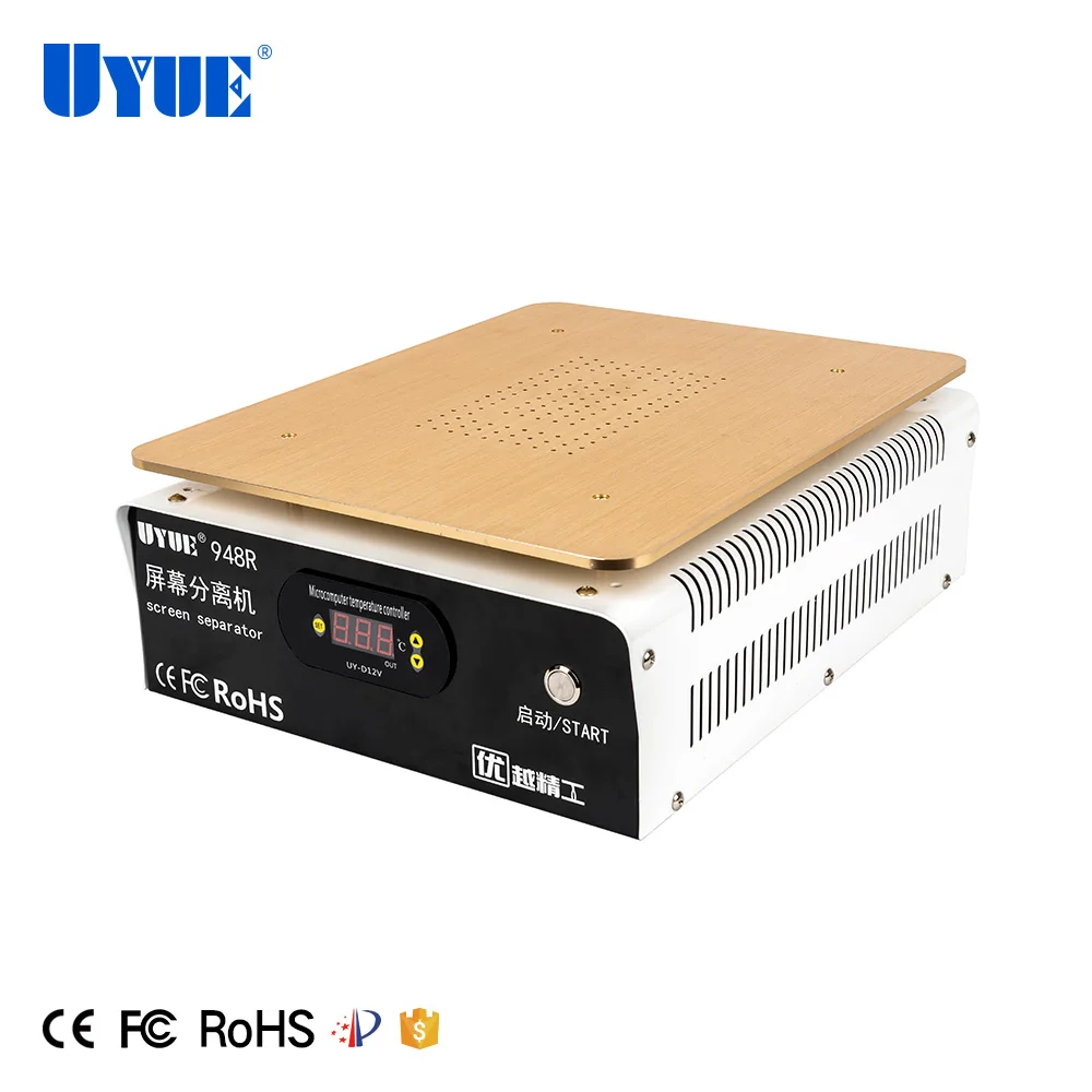 
UYUE 948R Plus 18inch LCD Separator Machine with Built-in Vacuum Pump for Mobile Phone LCD Touch Screen Separator 
