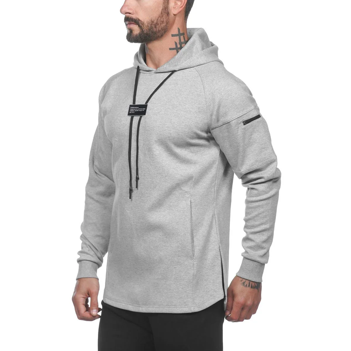 

2021 Cotton Clothing Men Fitness Coats Athletic Wear Workout Sports Hoodie