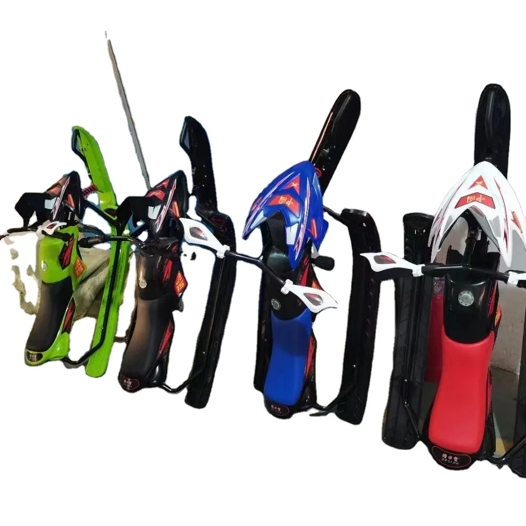 

snow ski sledge racer bike snowmobile snow scooter motor for kids with safe brake, Customized color