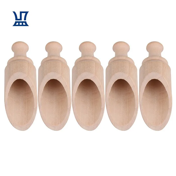 

BQLZR China Manufacturers Small Wooden Scoop Kitchen Tea Spoon Set, Natural