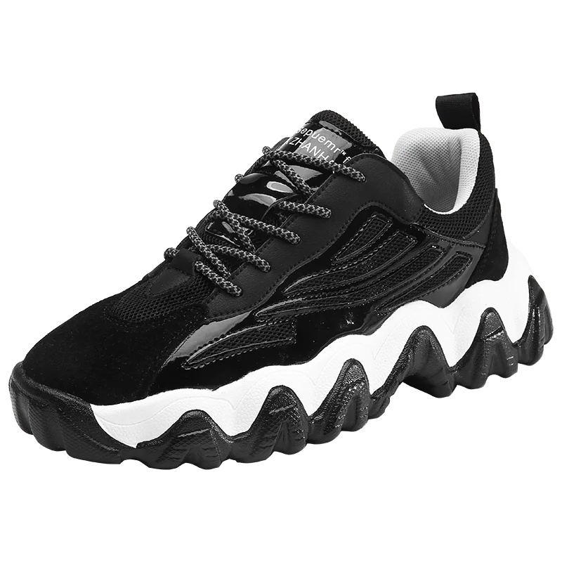 

YZ New Design Fashionable wave-bottom casual running shoes for Men