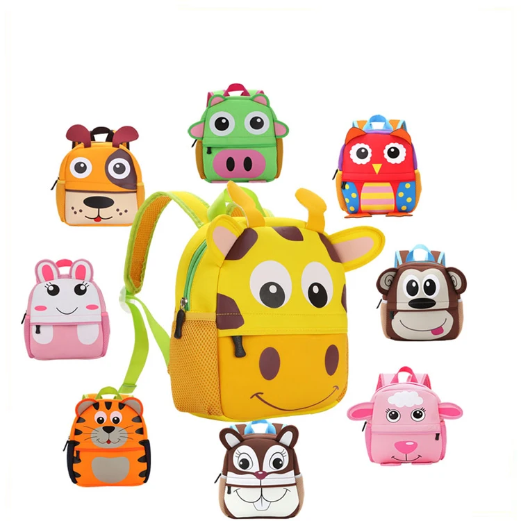 

Fashion toddler backpack cartoon animal shape child anti-lost backpack, Customized color