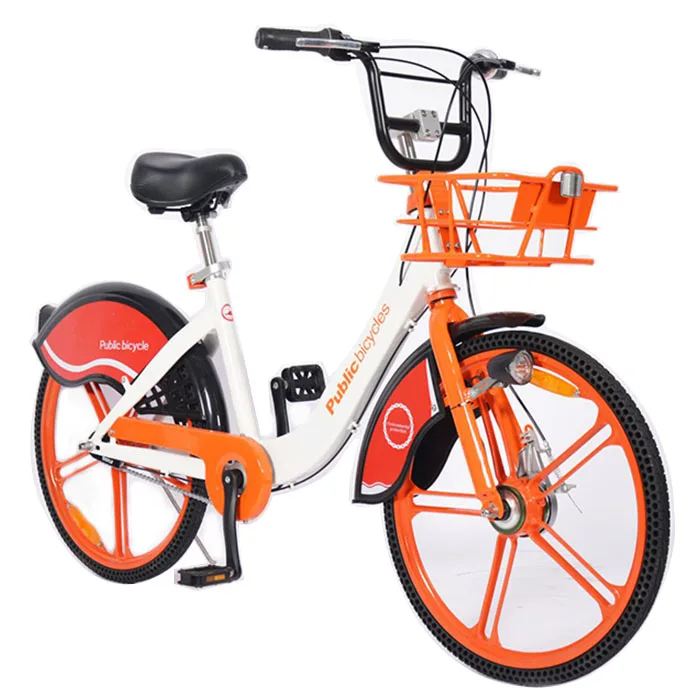 

High quality cheap single speed rental public sharing city bike bicycle