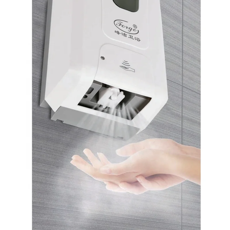 ABS Alcohol Dispenser Disinfectant Sanitizer Spray Dispenser with Sensor