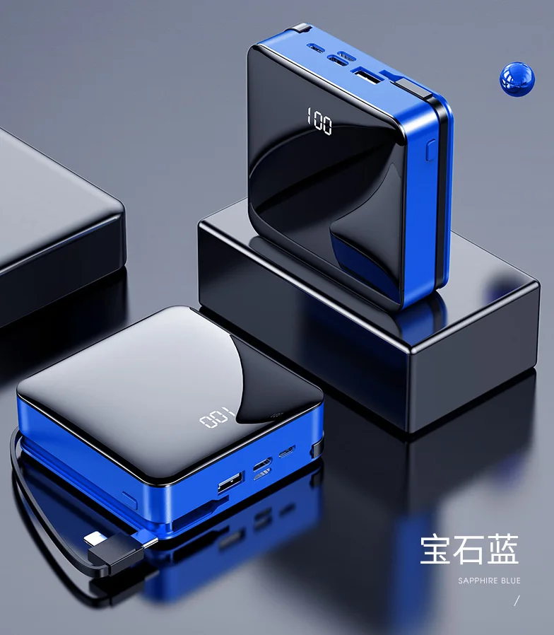 LAIMODA powers bank 10000mah portable pawer bank power phone chargers portable Power Banks mi portable power station - ANKUX.COM