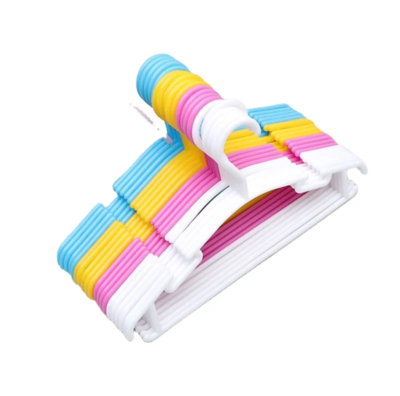 

Colourful Kids Plastic Hangers Clothes Rack Baby Laundry Small Hanger Plastic Cloth Hanger, As your request