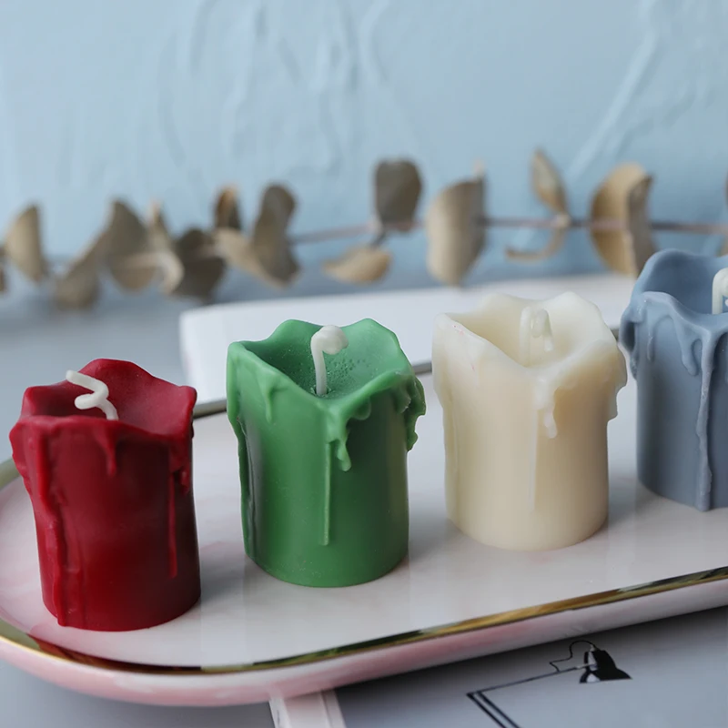

Z307 Teardrop candle silicone mold aromatherapy candle handmade DIY material, Random
