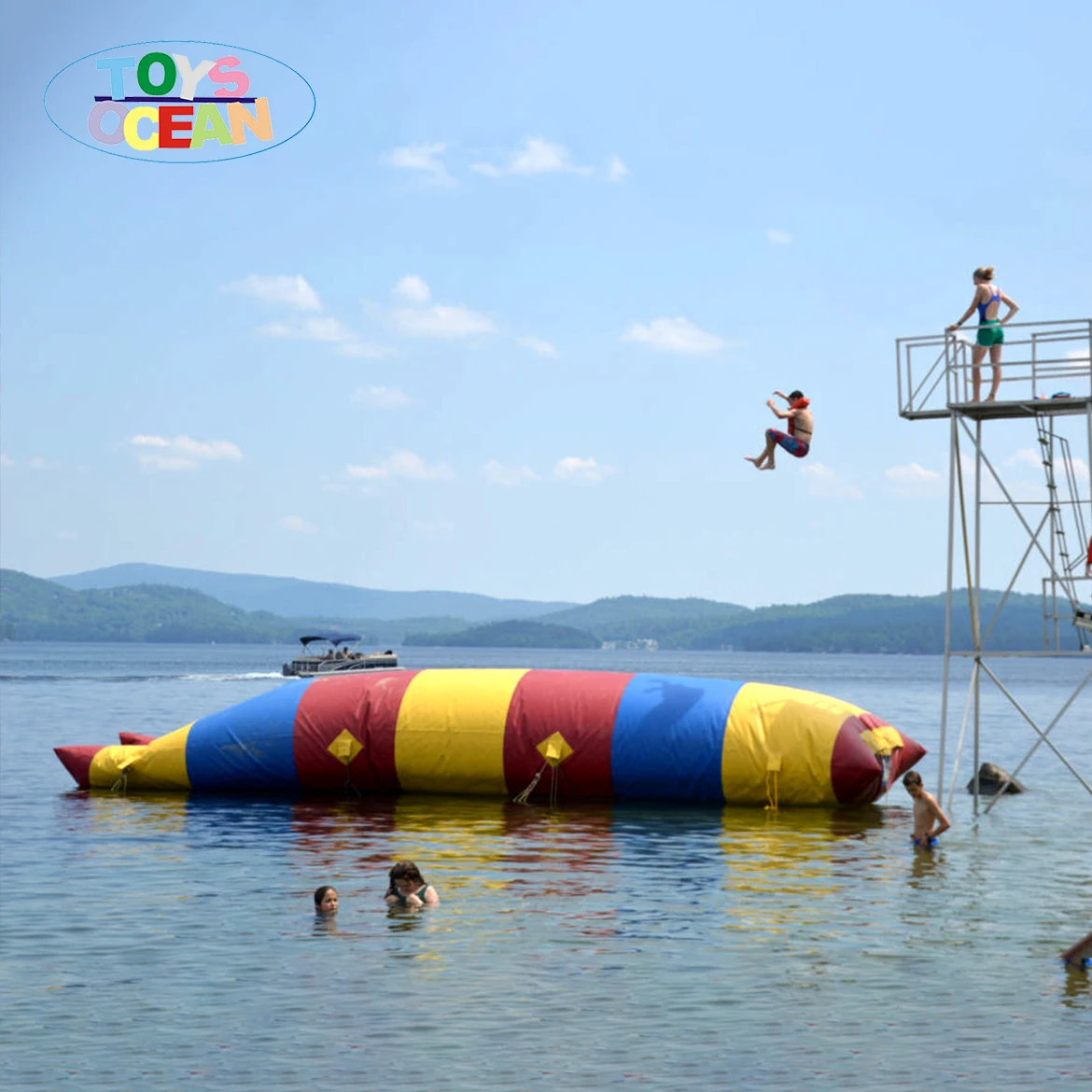 

inflatable water blob Jumping pillow