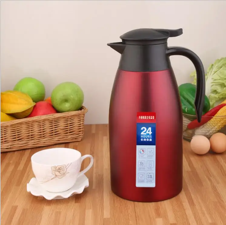 2l Coffee Pot Tea Thermos Vacuum Flasks / Thermos Flask Kettle ...