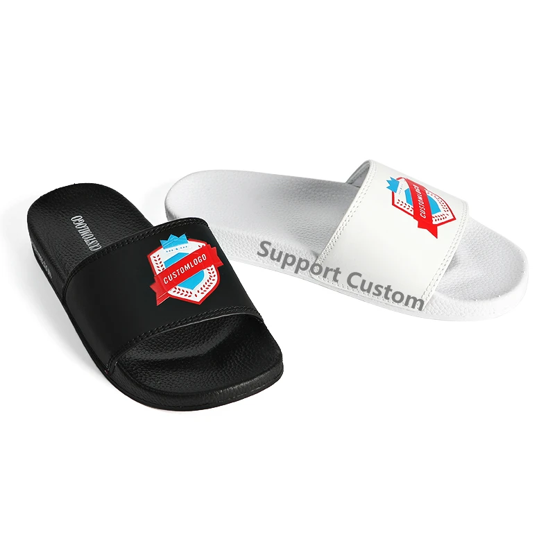 

Custom Made Slippers Customized Slide-on Unisex Slide Sandals Custom Printed Slippers New Fashion Beach Slide Slipper, Support customization