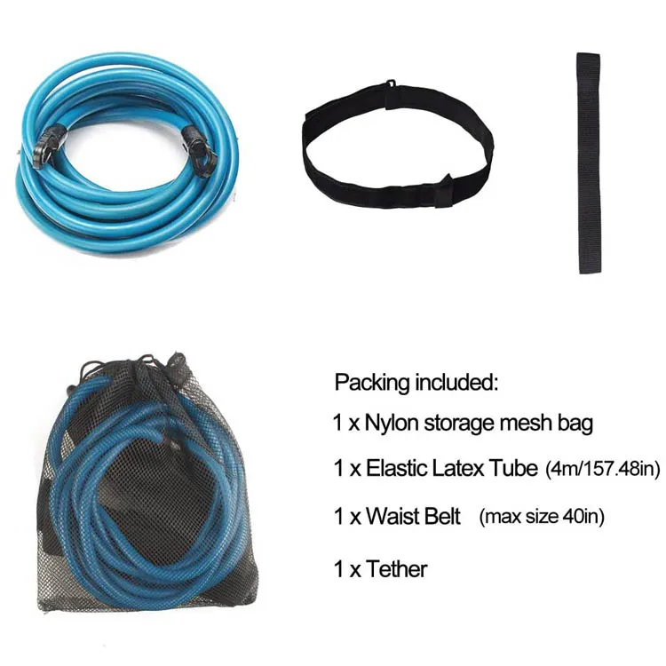 Blx Adjustable 3m 4m Ultimate Training Belts Bungee Cords Swim