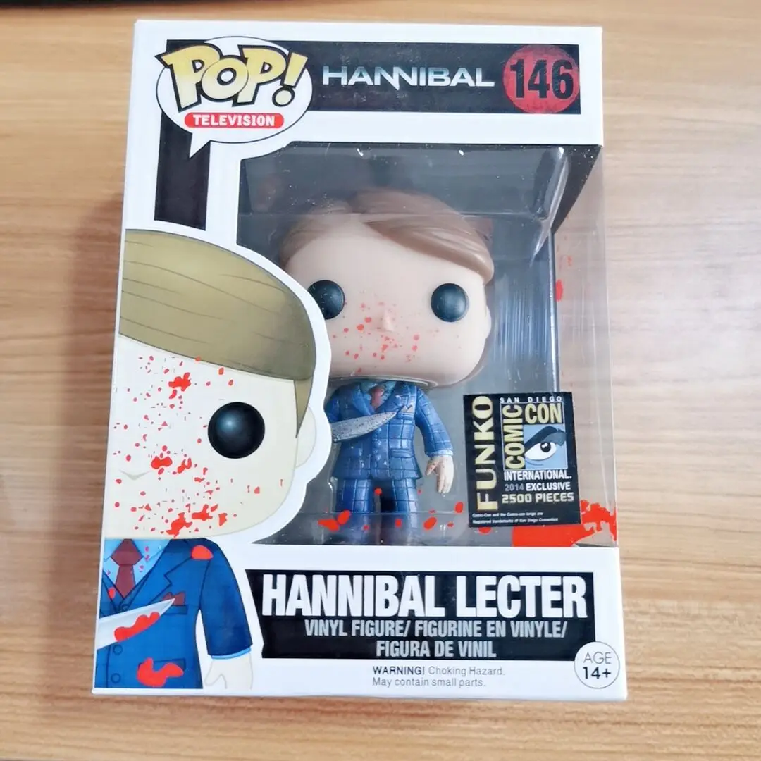 FUNKO POP 146 The Silence of the Lambs Hannibal Action Figures Model Toys X 10cm 