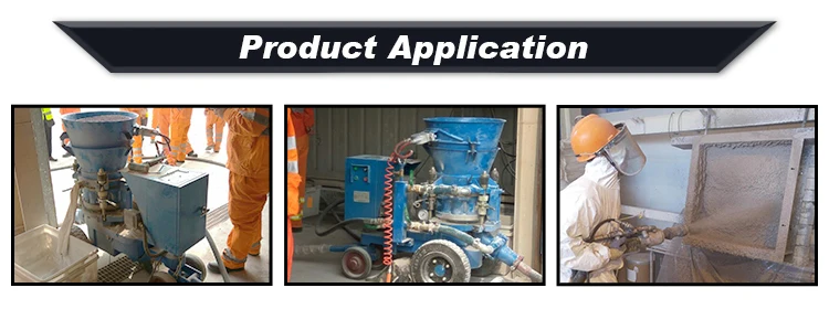 Hot sell nice quality air motor drive refractory gunite spraying shotcrete machine for sale in India