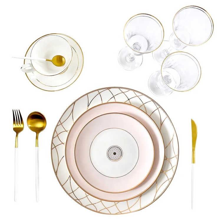 

Wedding restaurant dinner plate ceramic plate dinner