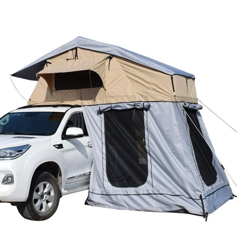 

High quality Soft Shell suv outdoor adventure 4wd canvas camping tents car roof top tent