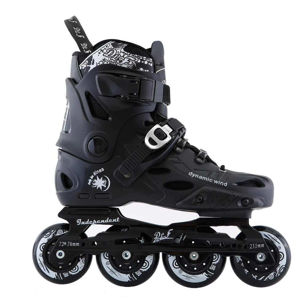 

Professional Pu Wheel Adjustable Roller Speed Skates Shoes