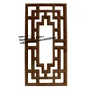 Furniture Decor Craft Door Wood Appliques onlays Flower Carving Decals for Cabinet