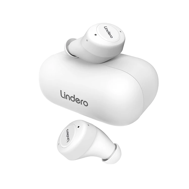 

Lindero H26 Earphone Bluetooth 5.2 QCC3040 ANC Active Noise Cancellation TWS True Wireless Stereo Life Waterproof Earbuds China