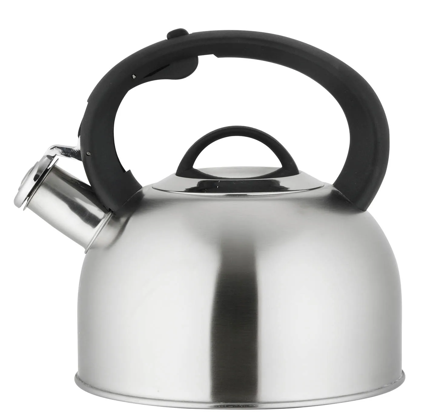 

New Design 304 Stainless Steel Safety Lid Kettle Spout Cooking Water Tea Whistling Kettles