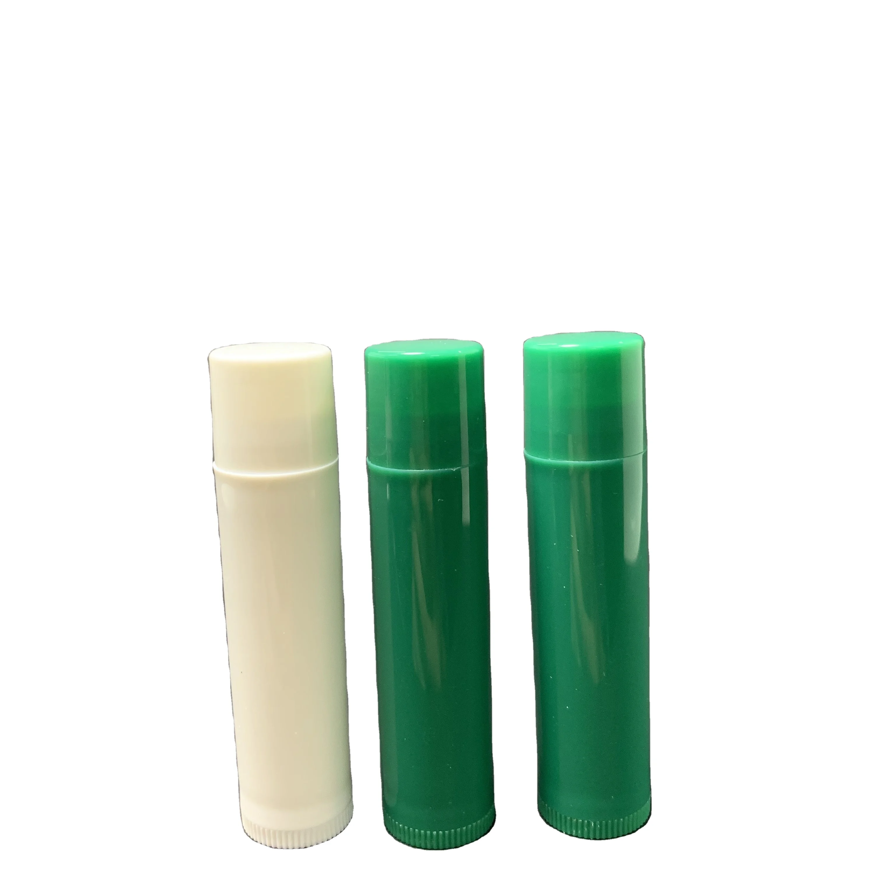 

5g Empty cosmetic lip balm container, White black and custom