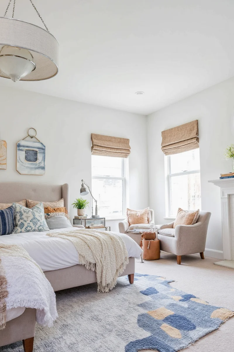 Holiday-themed guest room design