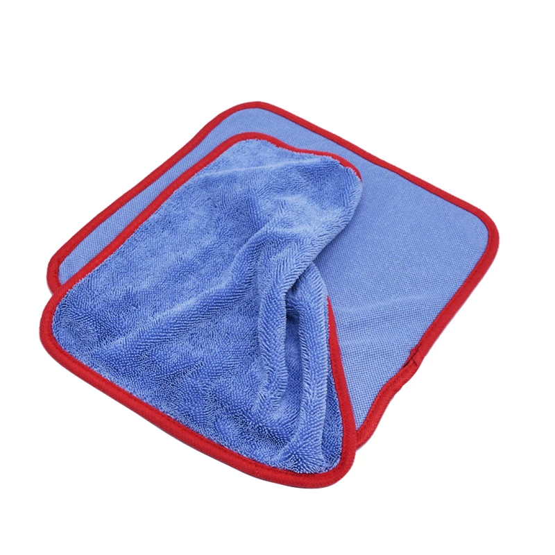 

80/20 blend Single Side Twisted Drying Towel Microfiber Towel With Strong Water Absorption