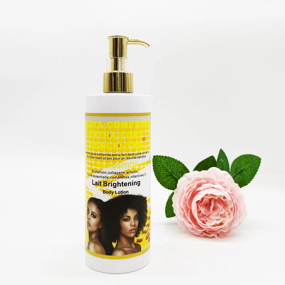 

Moisturizes And Making Skin Soft And Young Skin Care Lait Brightening Body Lotion Product With Gluta And Collagen For Black Skin
