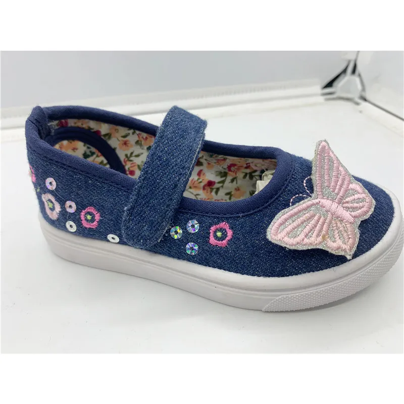 

New Style Custom Kids Slip on Injection Casual Canvas Shoes, As pic./ as customer request