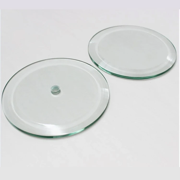 6mm,8mm,10mm 12mm Led Light Housing Part Round Tempered Glass Square 