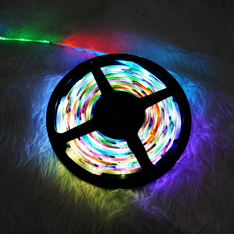 Factory Selling Multiple Colors Total 150 Led Light RGB 12v Flexible Strip Lights For Party