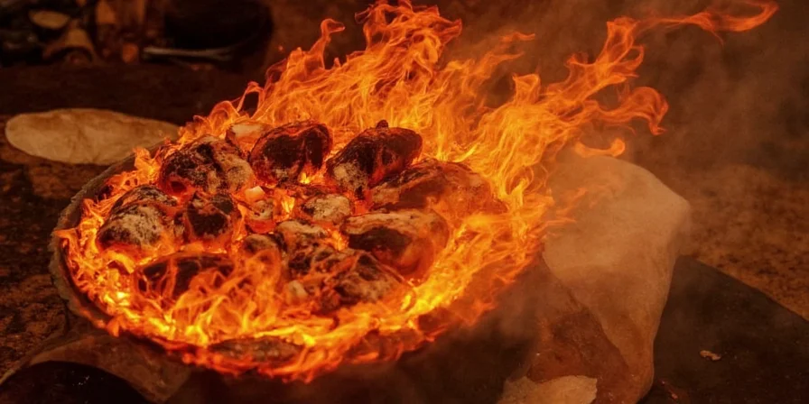 A collage of spicy dishes from Thailand, Korea, India, and Indonesia