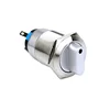 19mm 3pin maintained push on off switch metal 2 position 220v selector switch