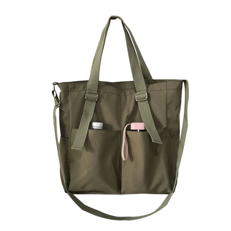 

Waterproof Large Capacity Girl Shoulder Hand Bucket Bag Female Crossbody Bags For Student Women Casual Tote Purses, Black/white