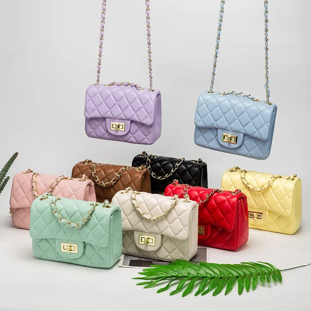 

2022 Mini diamond chain handbag lady single shoulder bag little fragrant wind cross border women bags handbags, As picture show