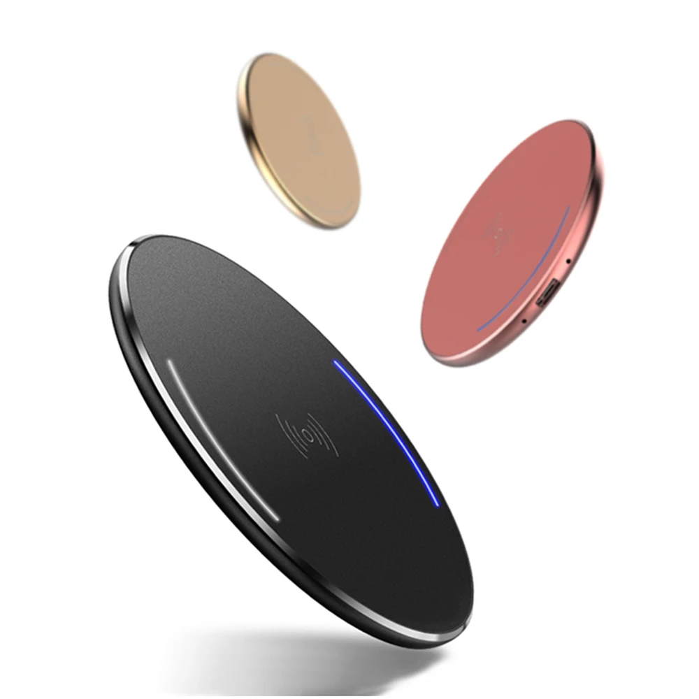 

Universal QI wireless charger New Ultra-Thin 5W Wireless Charging for mobile phone, Grey