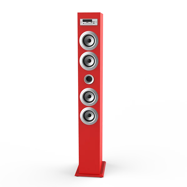 Tower Speaker with USB/TF/FM/Remote High Quality Multimedia Wireless Stereo Speaker Indoor Home Theatre System