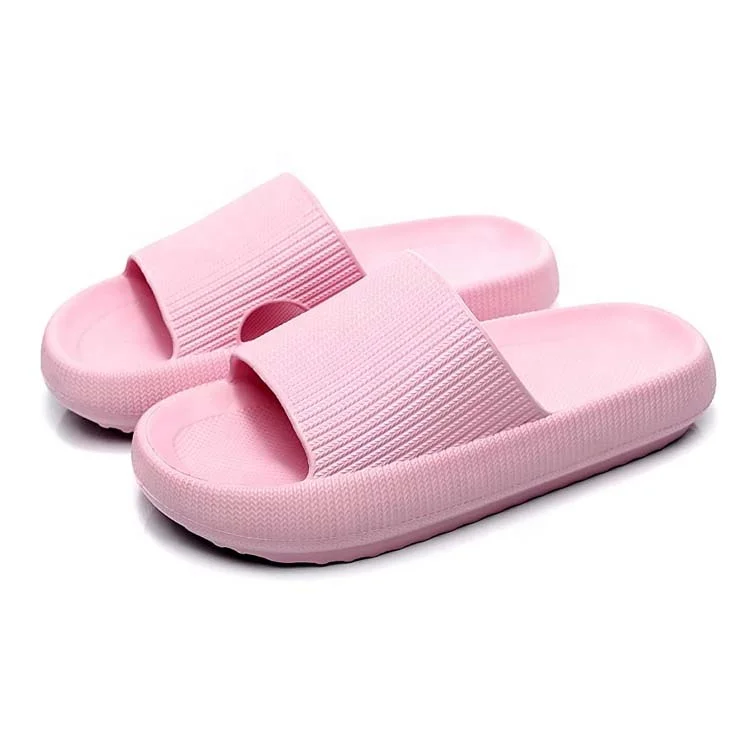 

Women Shoes Anti Slip Slippers Slides Indoor Thick Flat Sandals With More Colors