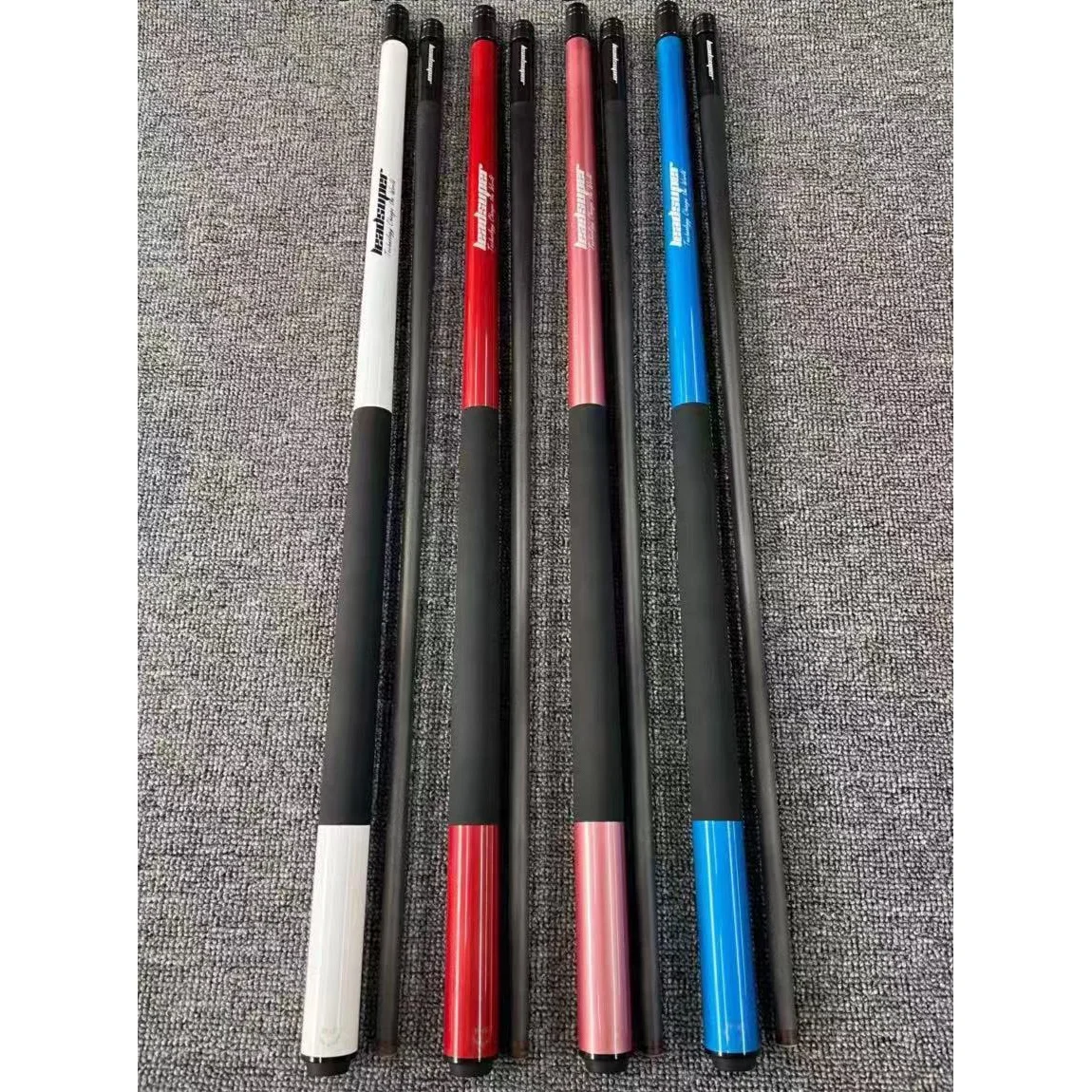 Premium Leadsuper P10 High Tech Carbon Fiber Shaft  12.5mm 1/2 Billiard Pool Cue