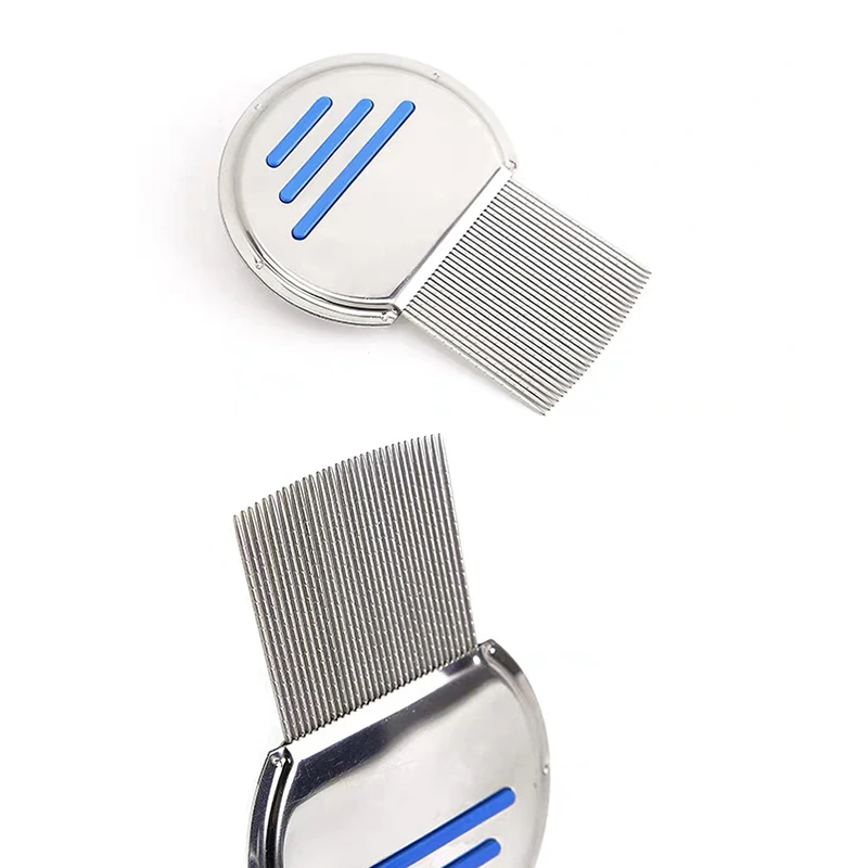 

Creative Art Europe and America wholesale 3 color stainless steel anti head lice comb, Customized color