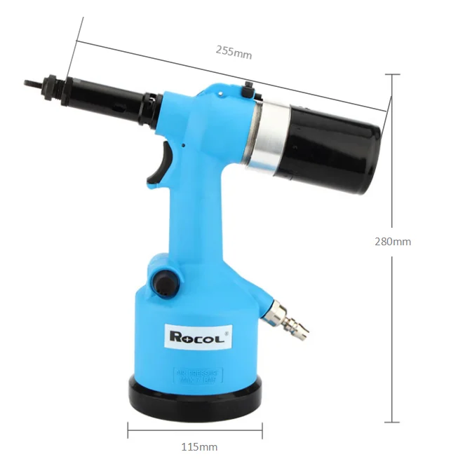 Portable High Speed Blue Air Hand Riveting Gun Riveter Penumatic Blind