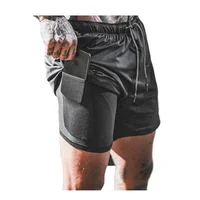 

Custom Polyester Spandex Running Shorts Mens Gym Shorts With Pocket