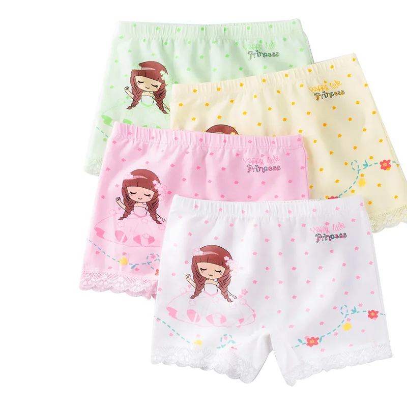 

Cartoon princess pure cotton kids briefs breathable children's underwear