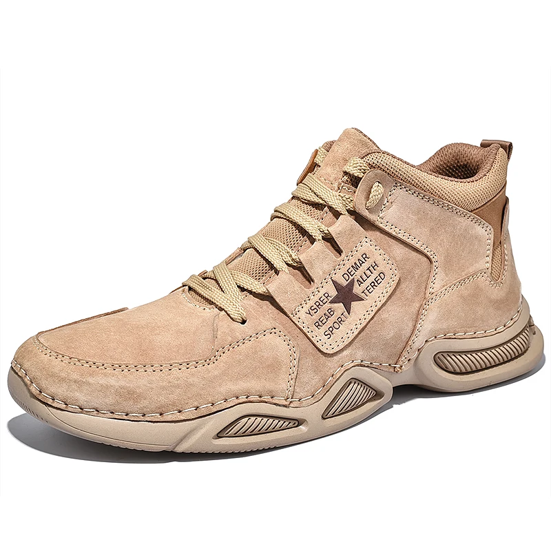 

China National New Trend Mesh Mens Sports Casual Shoes For Adult, Khaki,gray, or customized