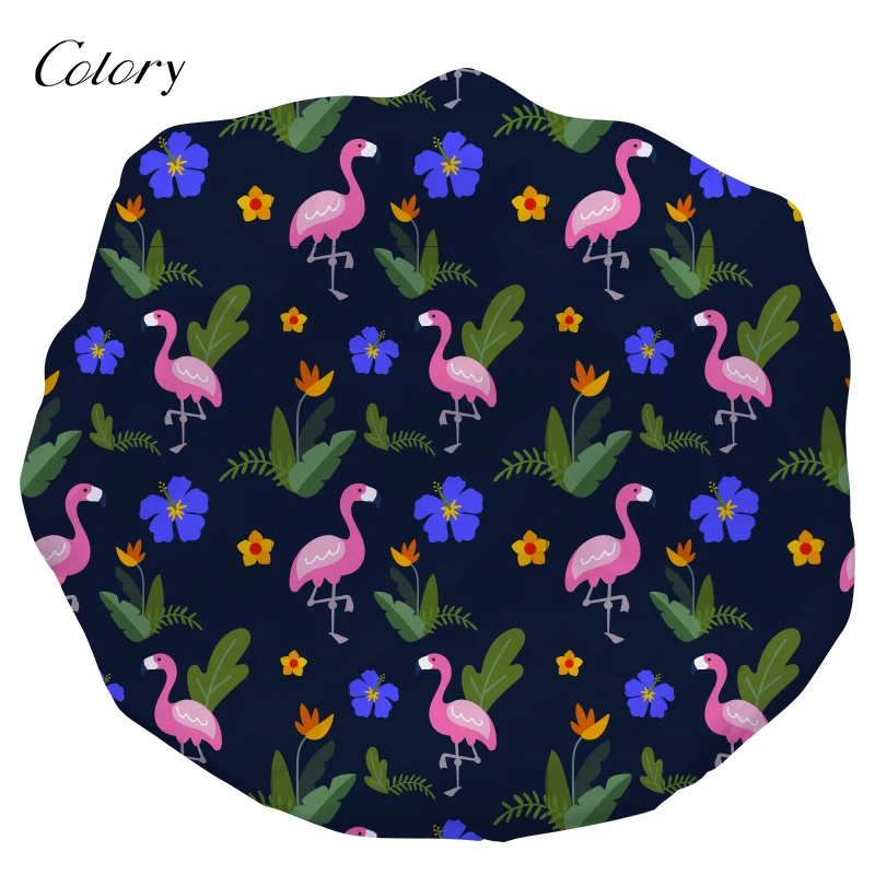 

Colory Onesie Satin Bonnets Kids Beauty Elastic Bonnet, Customized color