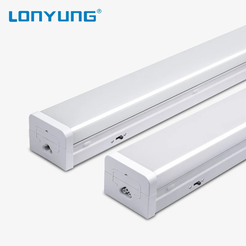 High brightness 20w 0.6m motion sensor led batten strip light 3000K 4000K 5000K CCT dimmable led light tube with ETL DLC TUV