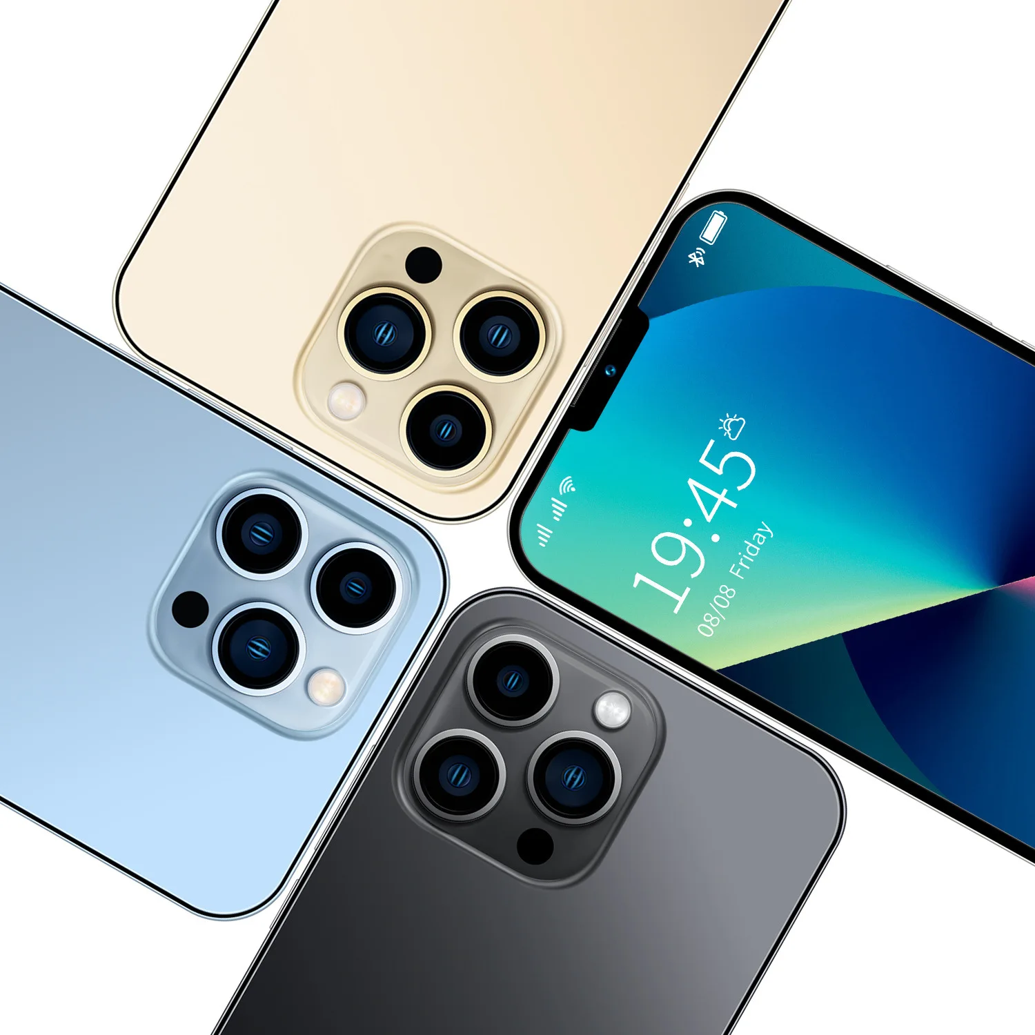 

High Quality Original I13 Pro Max  16GB + 512GB Android smartphone Phone 13 HD Screen Face ID Unlocked version mobile, As pic show