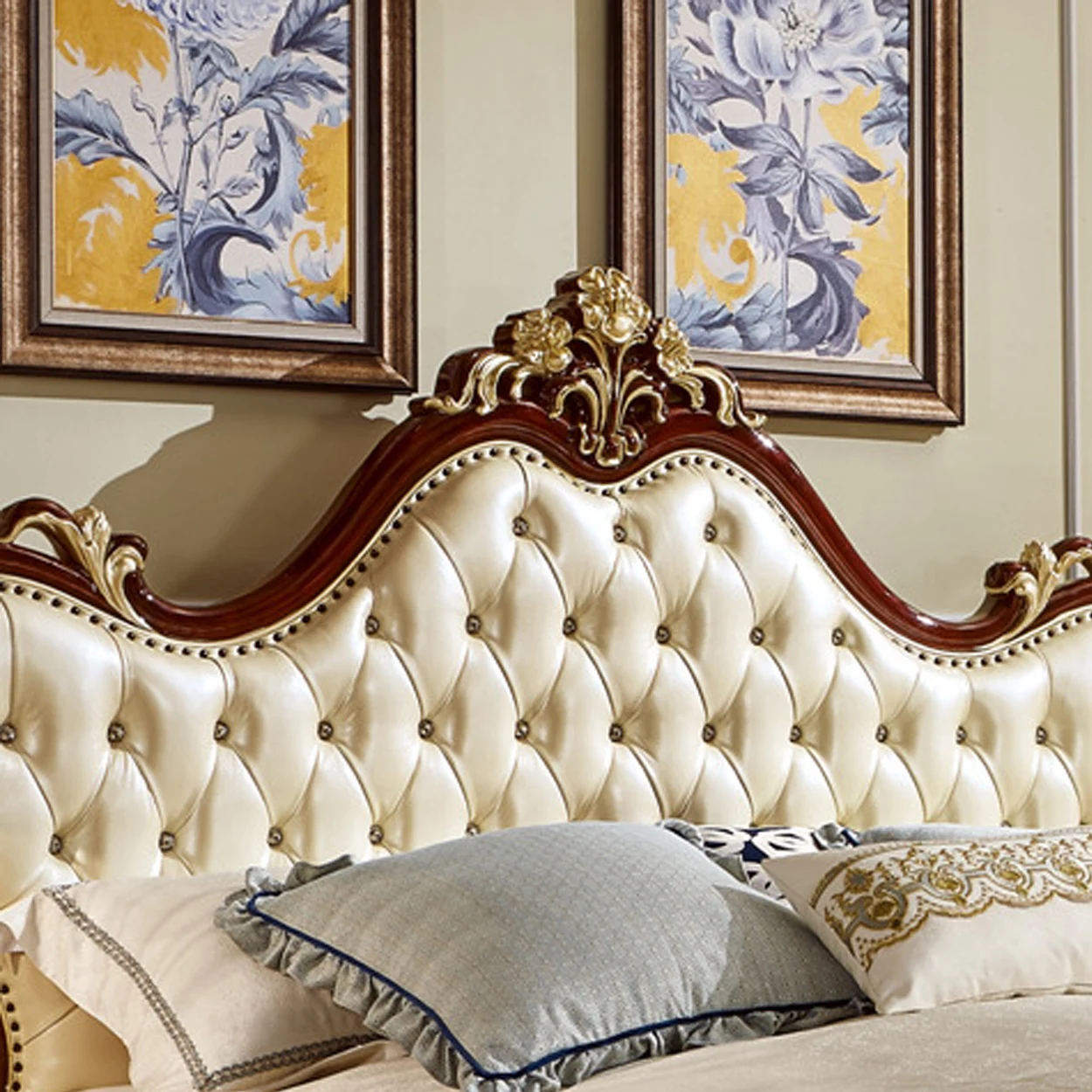 阿拉伯古董家具古典床