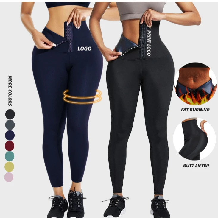 

hot selling sweat shaper corset legging waist trainer legging trainer woman waist trainer Leggings